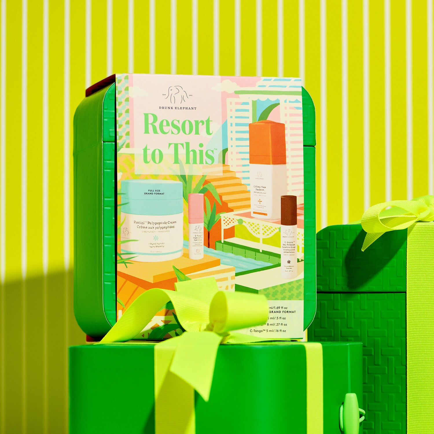 DRUNK ELEPHANT リゾートトゥーディス デイキット DRUNK ELEPHANT Resort to This™ Day Skincare Set | SEPHORA UK